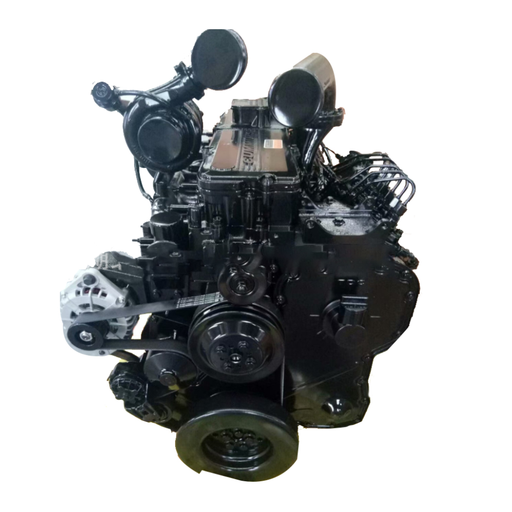 Motor usado diesel de bajo kilometraje CUMMINS 276KW 8.9L 6LT ISL375 para maquinaria de generador ma(图1)