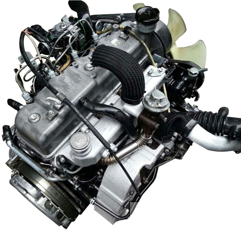 Motor diesel turbo usado HYUNDAI D4BH de 4 cilindros 2.5L con buen funcionamiento probado para la ve(图3)