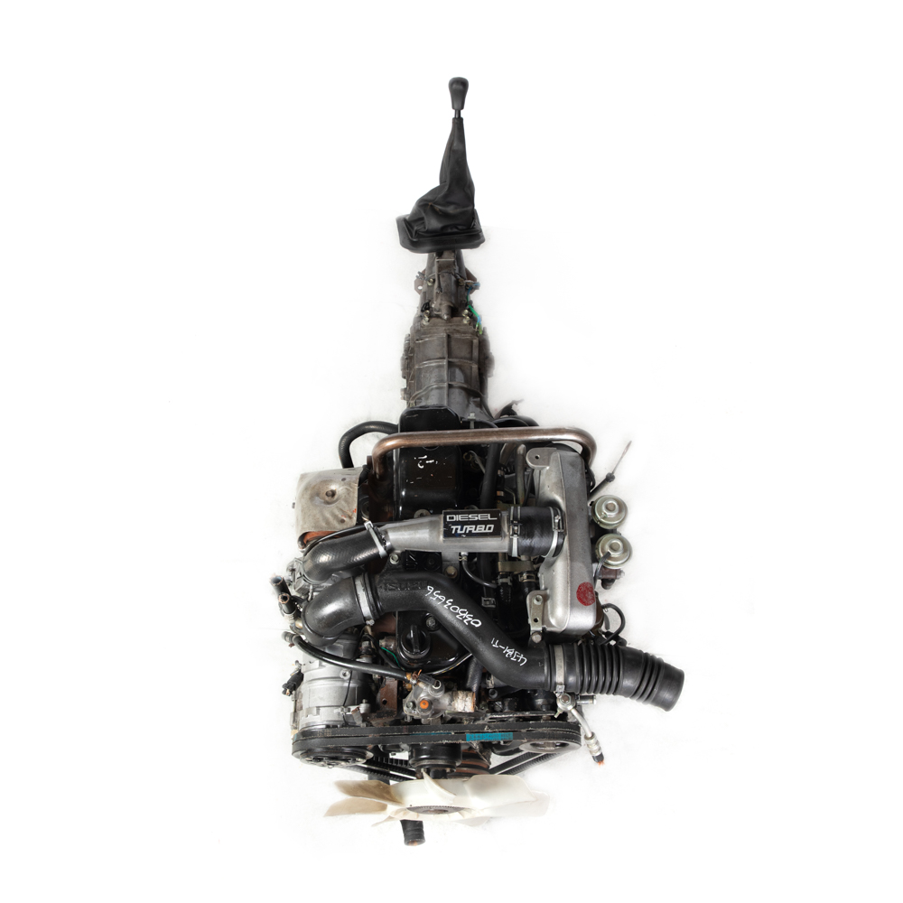 ISUZU D-MAX Pickup Turbo Engine 4JB1 4JB1T Used Diesel Engine With 4x2 And 4x4 Gearbox For Sale(图2)