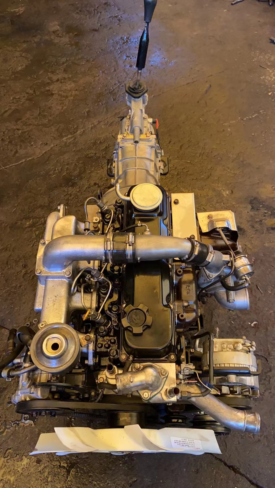 Motor turbo Nissan QD32 reacondicionado listo para enviar(图2)