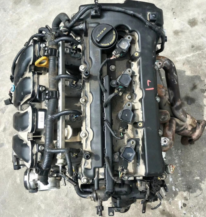 Motor de gasolina de Corea del montaje completo G4KE 2.4L G4KE Motor para SONATA SORENTO(图5)