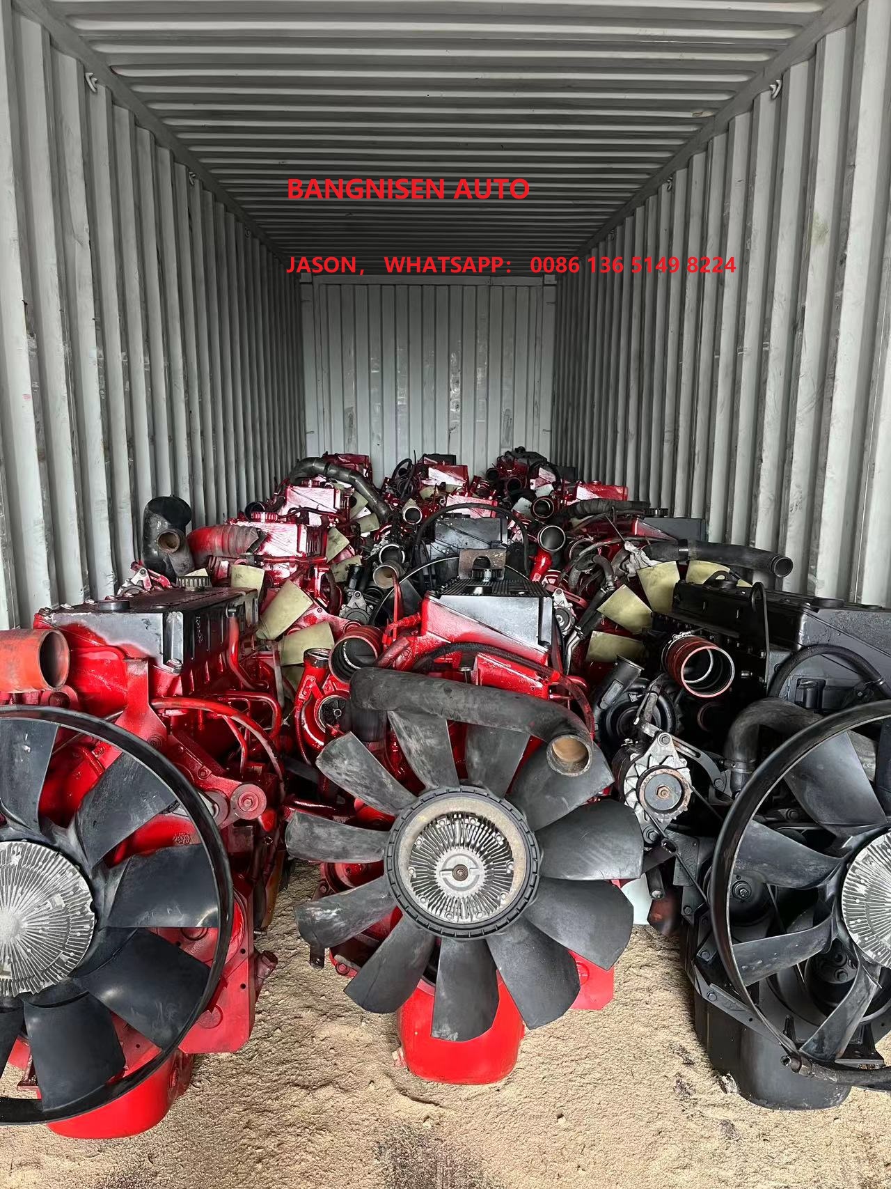 BANGNISEN CUMMINS ISM11 engines loading to MEXICO(图3)