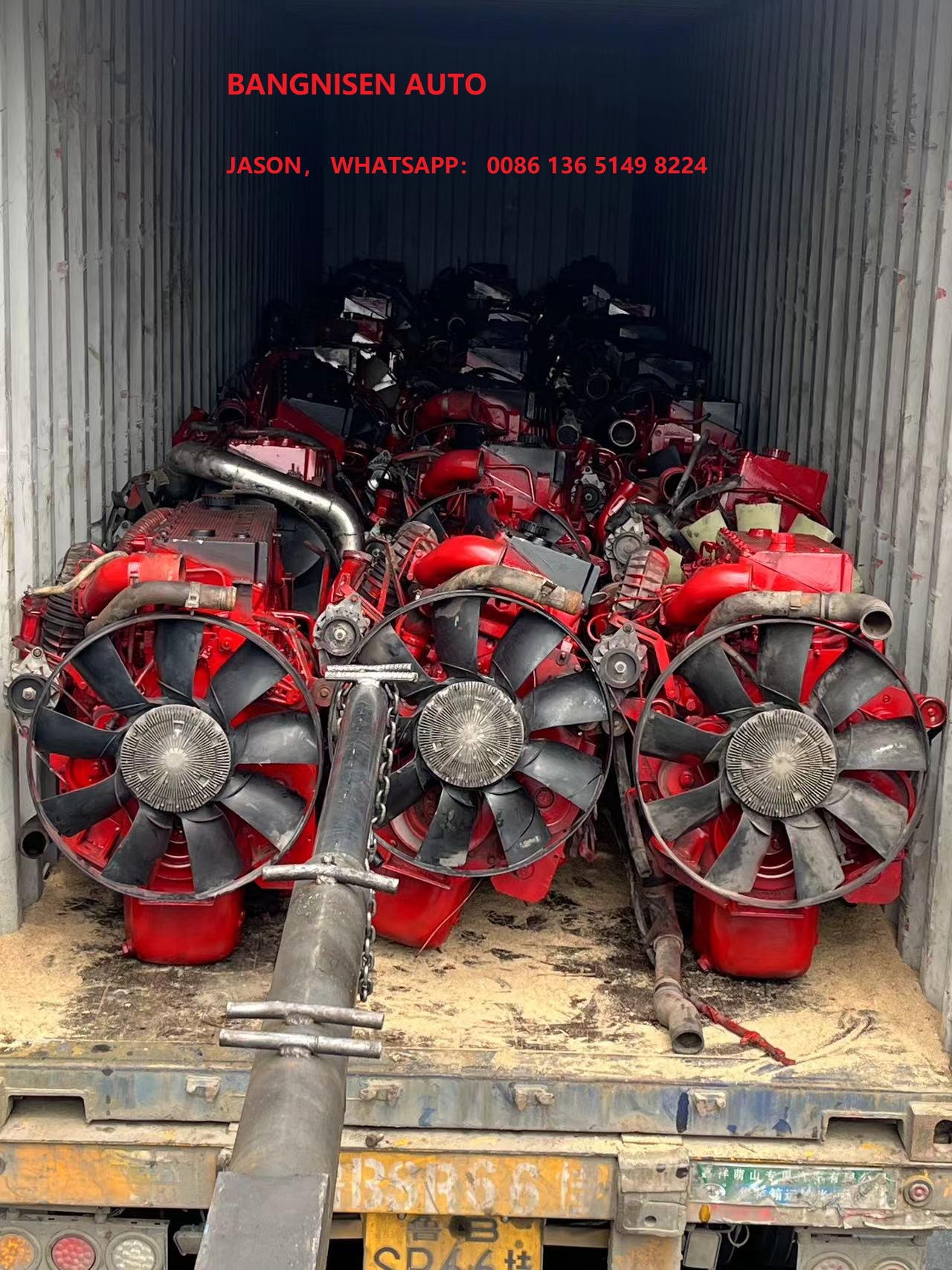 BANGNISEN CUMMINS ISM11 engines loading to MEXICO(图4)