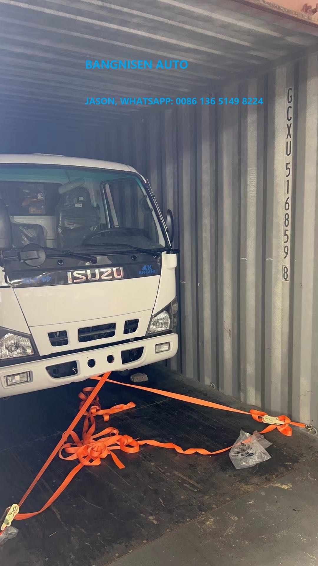  ISUZUs 600P Car Carrier Tow Truck Road Rescue Rollback Trailer 3 Tons Flatbed Platform Wrecker (图9)