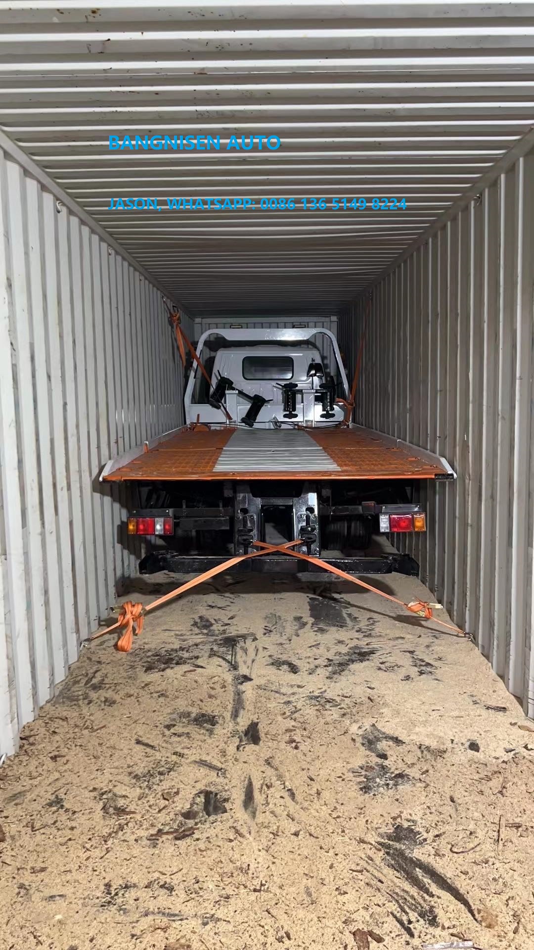  ISUZUs 600P Car Carrier Tow Truck Road Rescue Rollback Trailer 3 Tons Flatbed Platform Wrecker (图7)