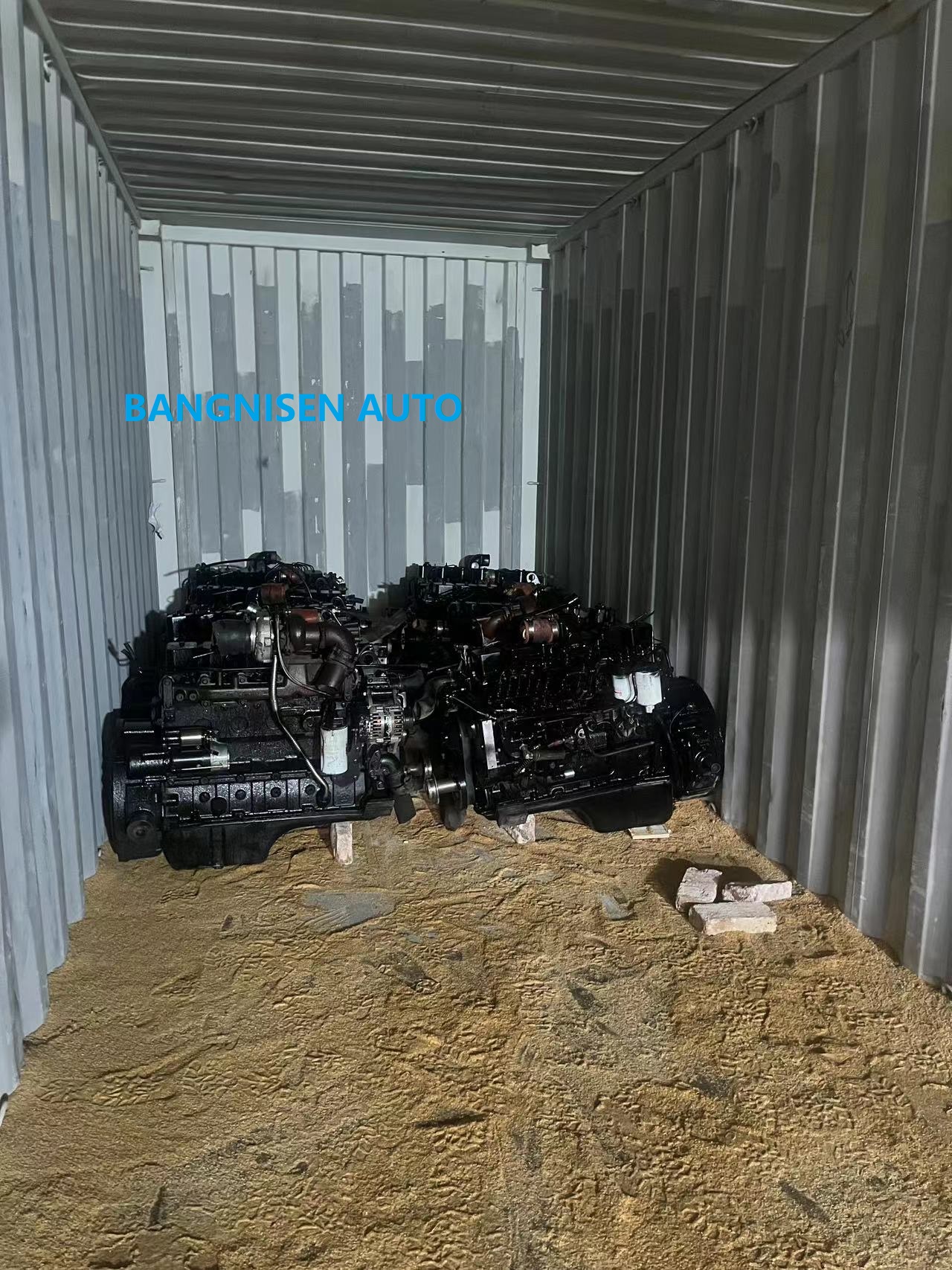 BANGNISEN mixed load ISUZU CUMMINS NISSAN KUBOTA engines to CHILE(图2)