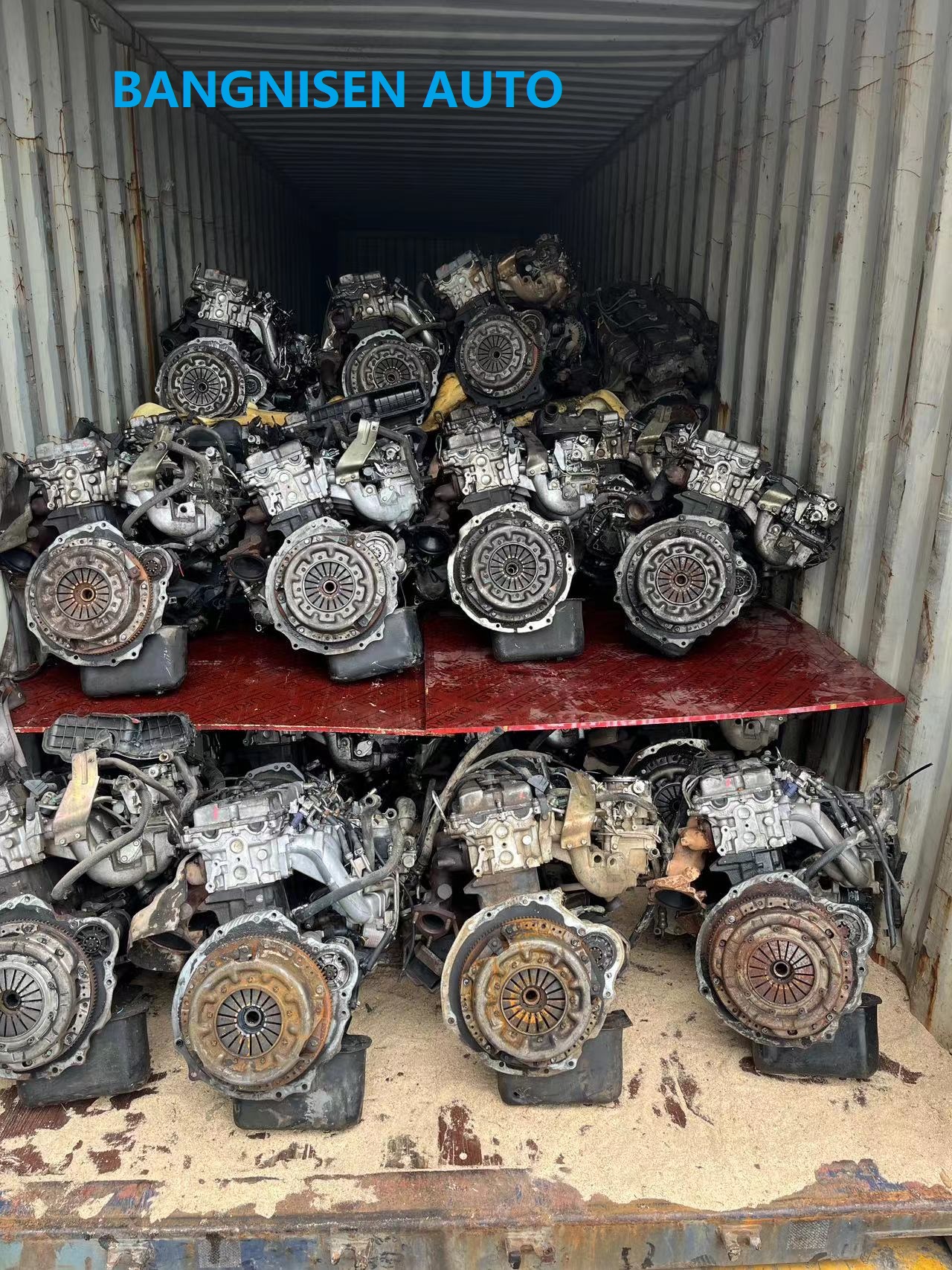 BANGNISEN NISSAN KA24 engine and gearbox container to Mexico(图7)