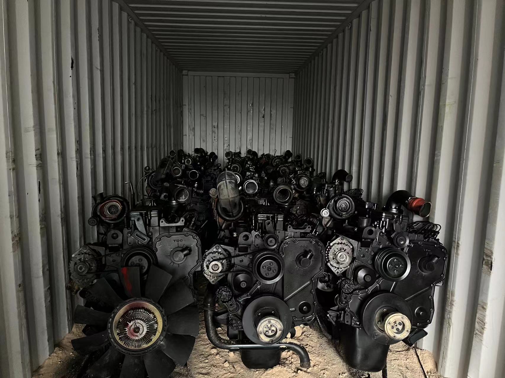 BANGNISEN mixed load engines for CUMMINS to MEXICO(图1)