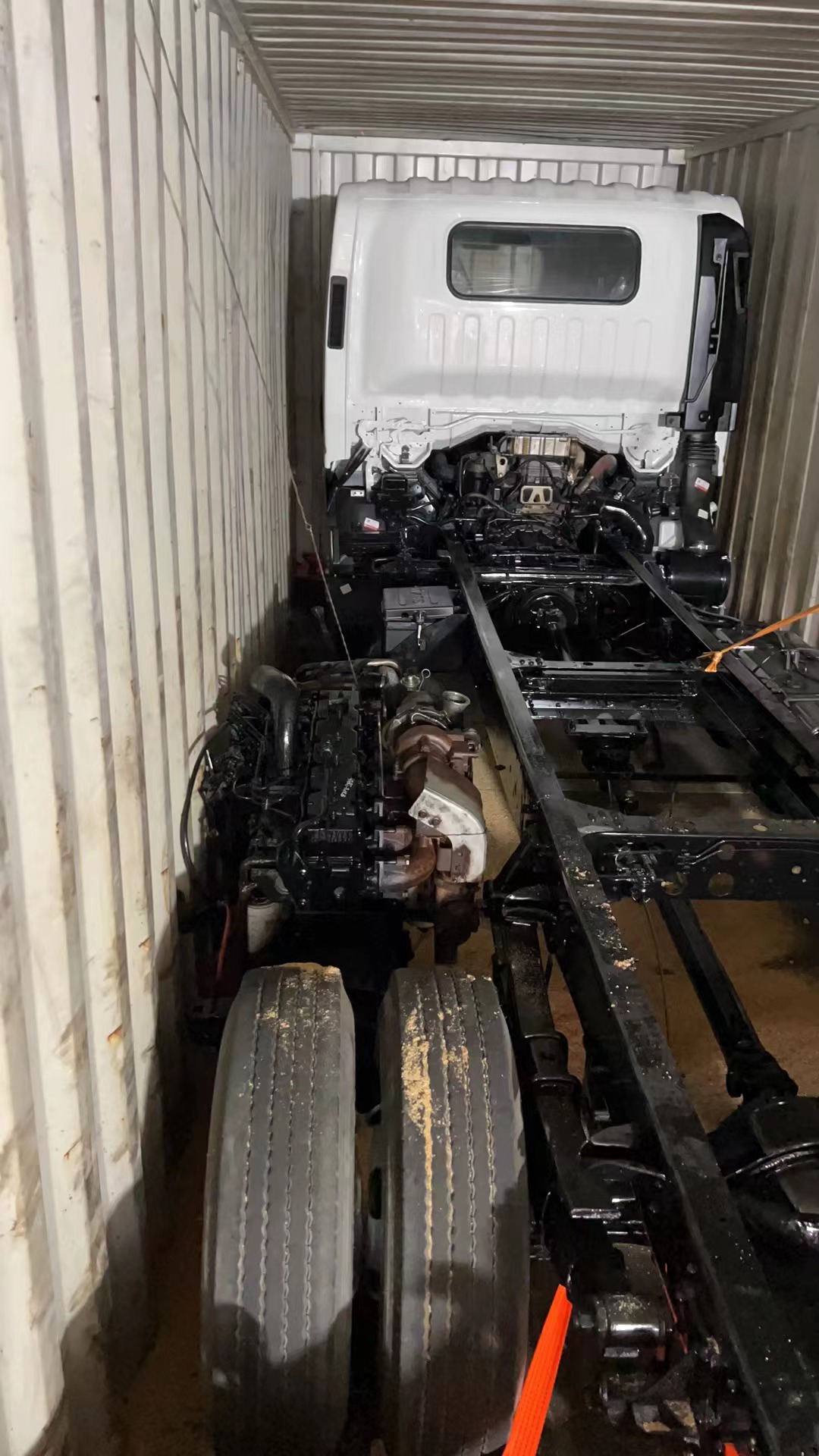 BANGNISEN mixed load container ISUZU truck with CUMMINS ISUZU engines to COSTA RICA(图6)