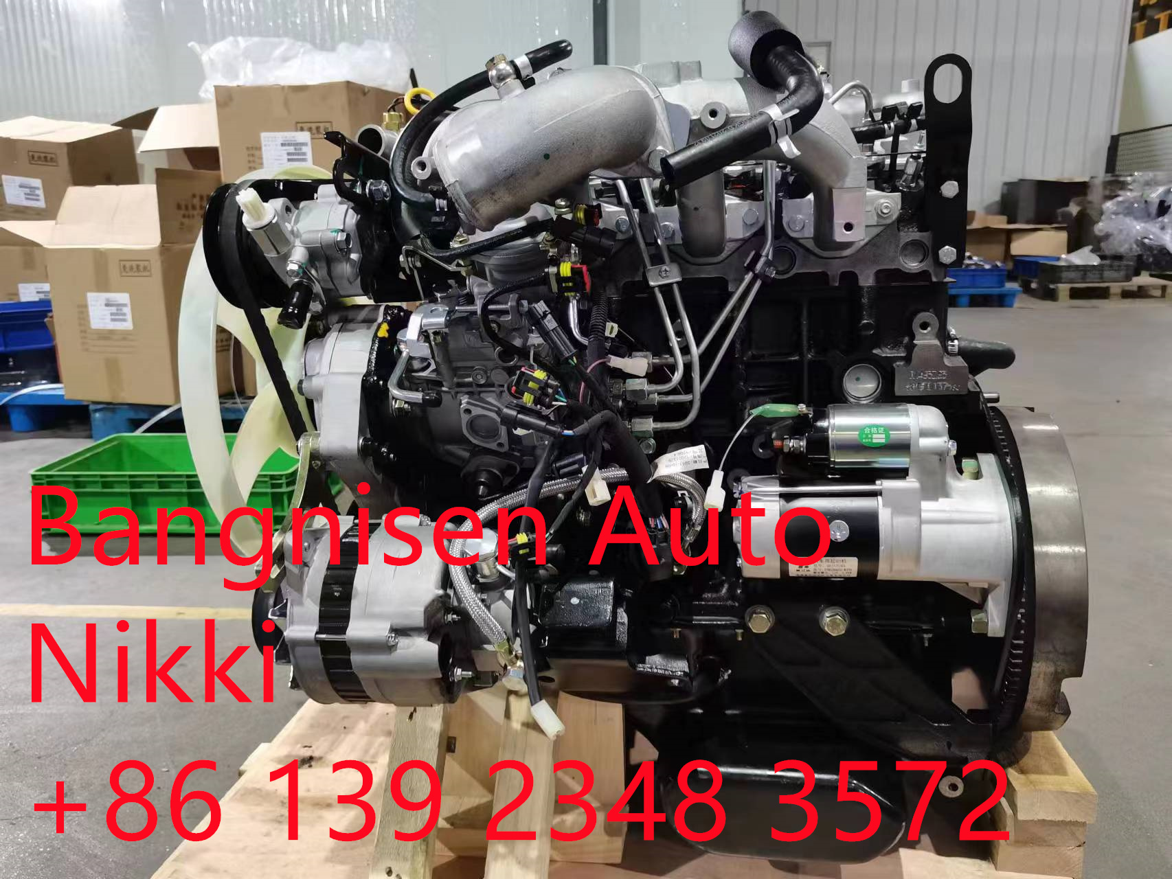 Nuevo motor 4JB1 2.8L para camioneta y pickup Isuzu(图3)