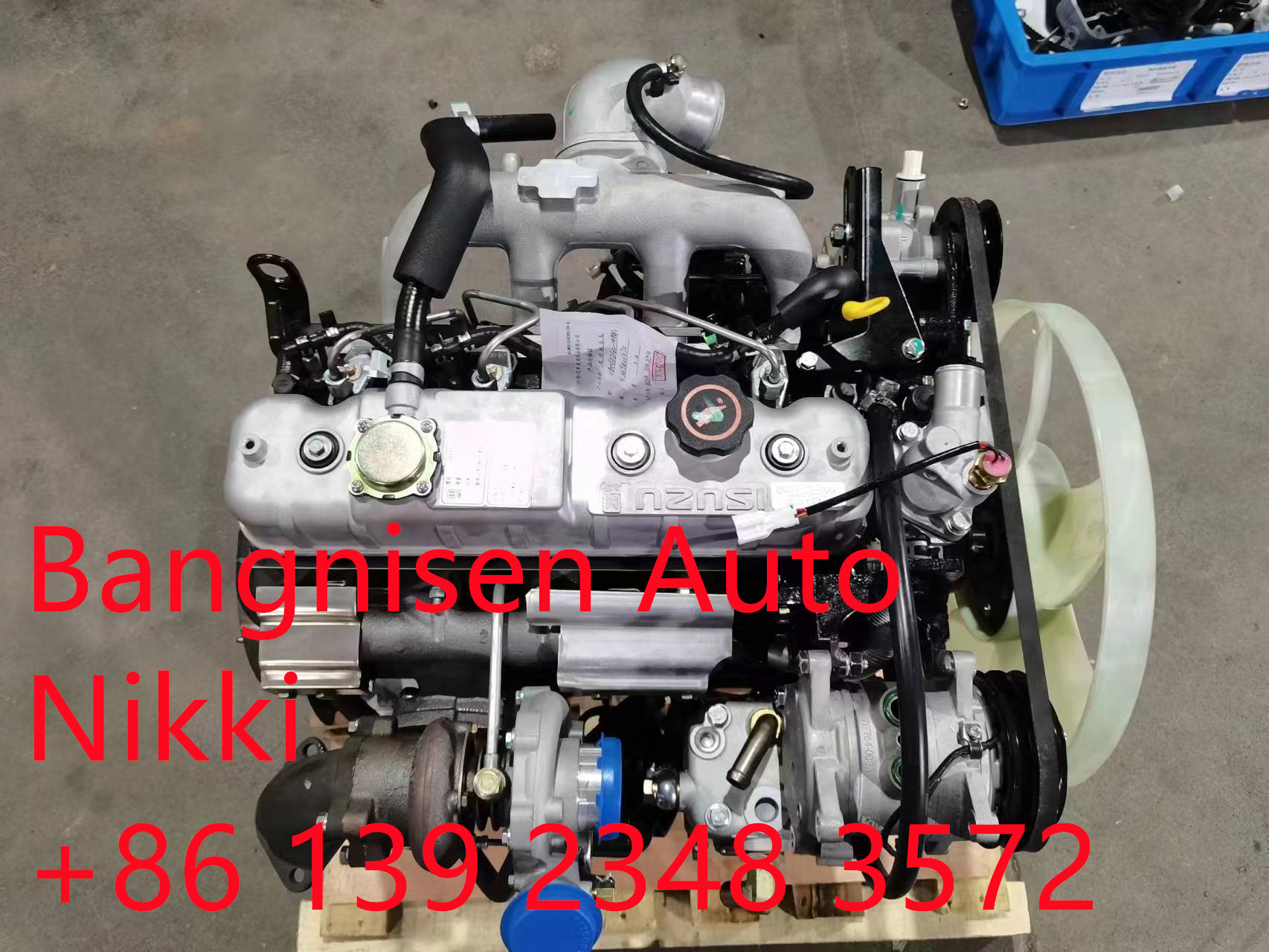 Nuevo motor 4JB1 2.8L para camioneta y pickup Isuzu(图6)