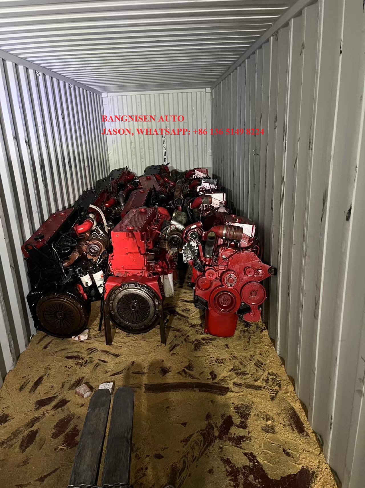 BANGNISEN full ISM11 engines container to MEXICO(图2)