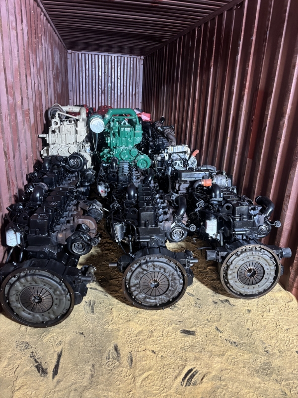 Los motores Cummins 6BT en contenedores 40HQ con destino a República Dominicana(图1)